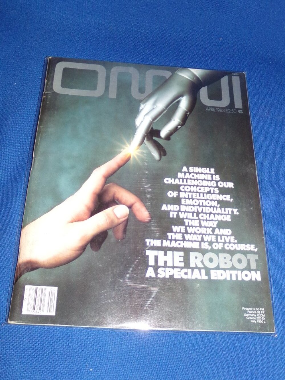 Vintage OMNI Magazine - April 1983 - Sci-Fi, Science, Robots Special Edition
